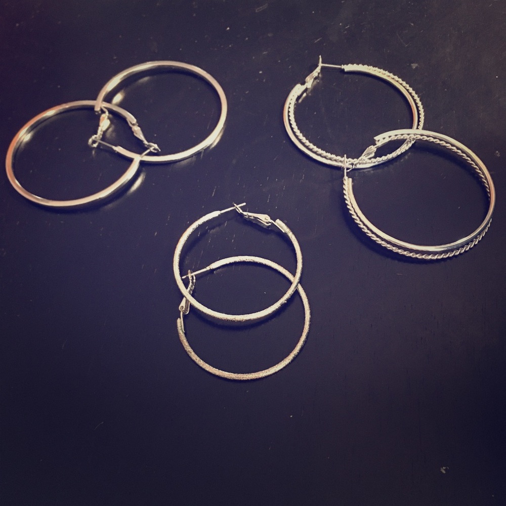 Hoop earrings